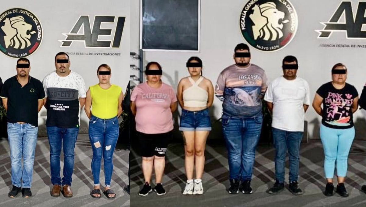 Las detenciones se registraron en operativos en el municipio de Apodaca, Nuevo León. | Especial