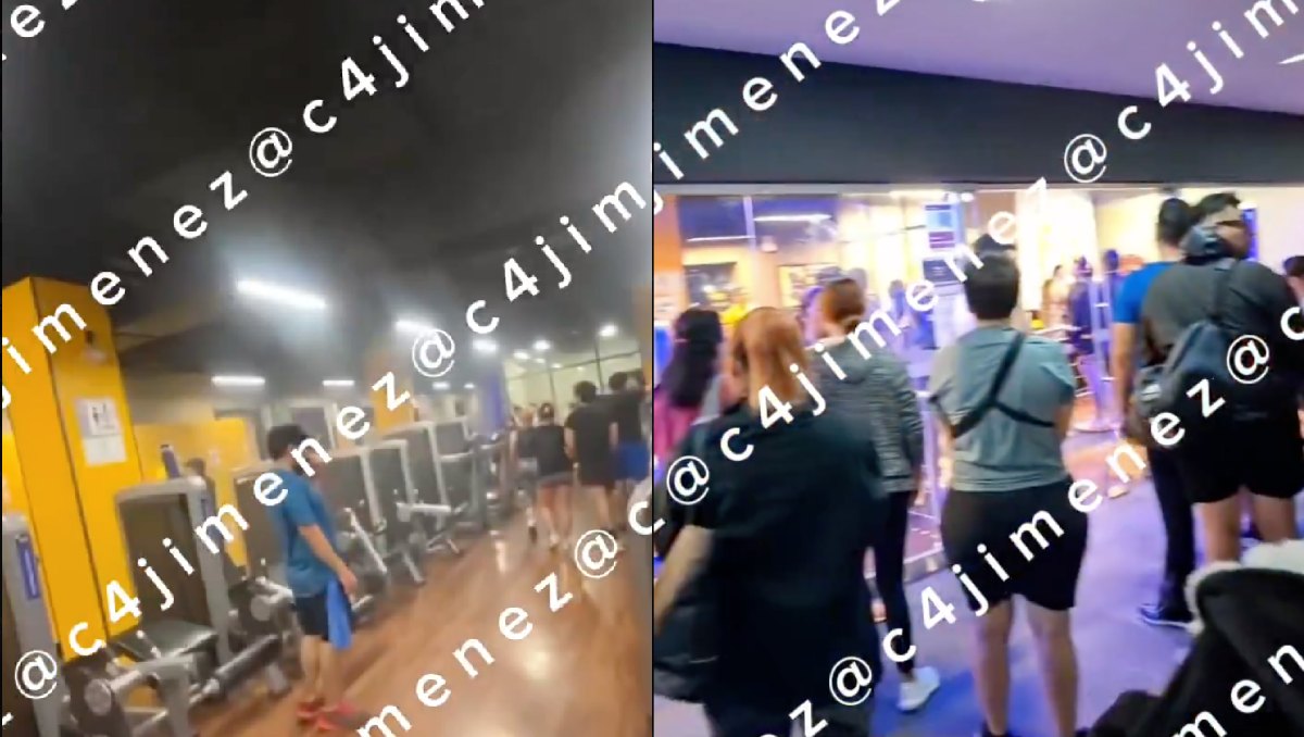 Se incendia secadora de manos en Smart Fit de Iztapalapa. Foto: (Especial)