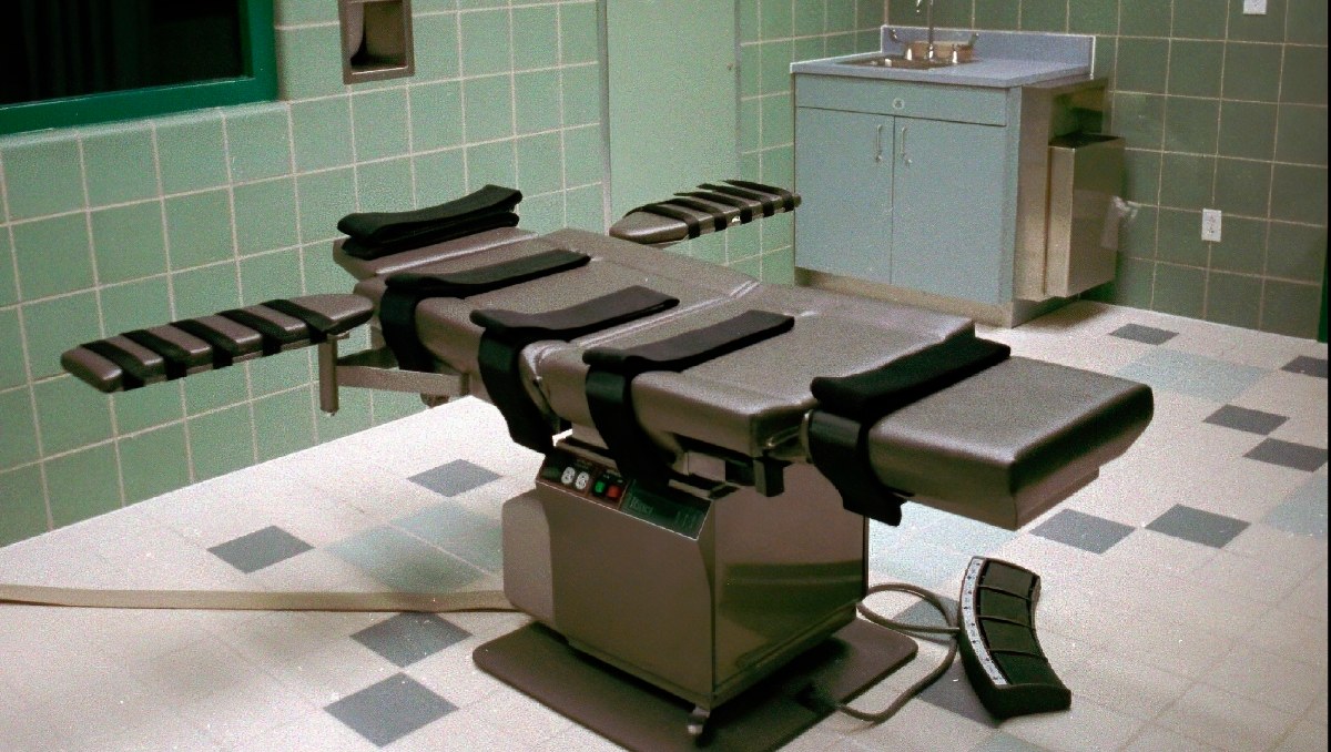 Interior de una cámara de ejecución en el estado de Indiana en 1995 | AP