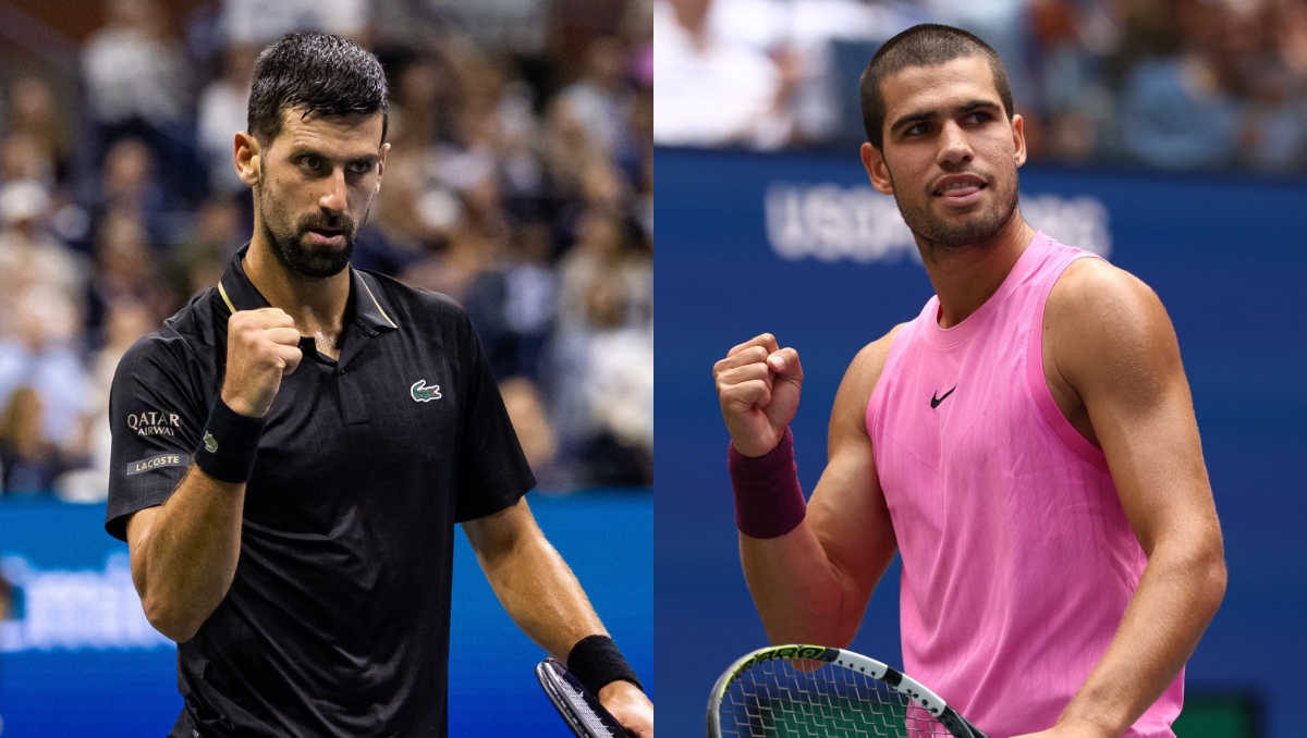 ¿Cuándo juegan Novak Djokovic contra Carlos Alcaraz en las semifinales del US Open? (Reuters)