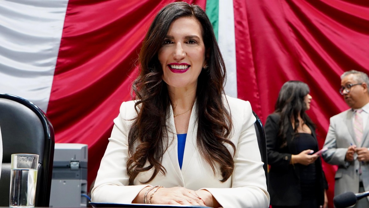 Kenia López, nueva presidenta de la Mesa Directiva de la Cámara de Diputados. | Foto: Especial