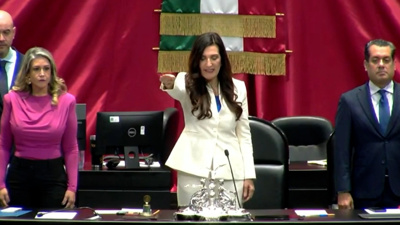 Kenia López Rabadán es la nueva presidenta de la Cámara de Diputados