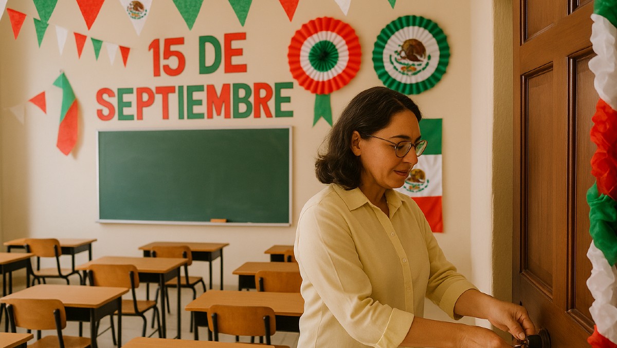 Esto pasará con las clases escolares el 15 y 16 de septiembre | IA Discover MILENIO