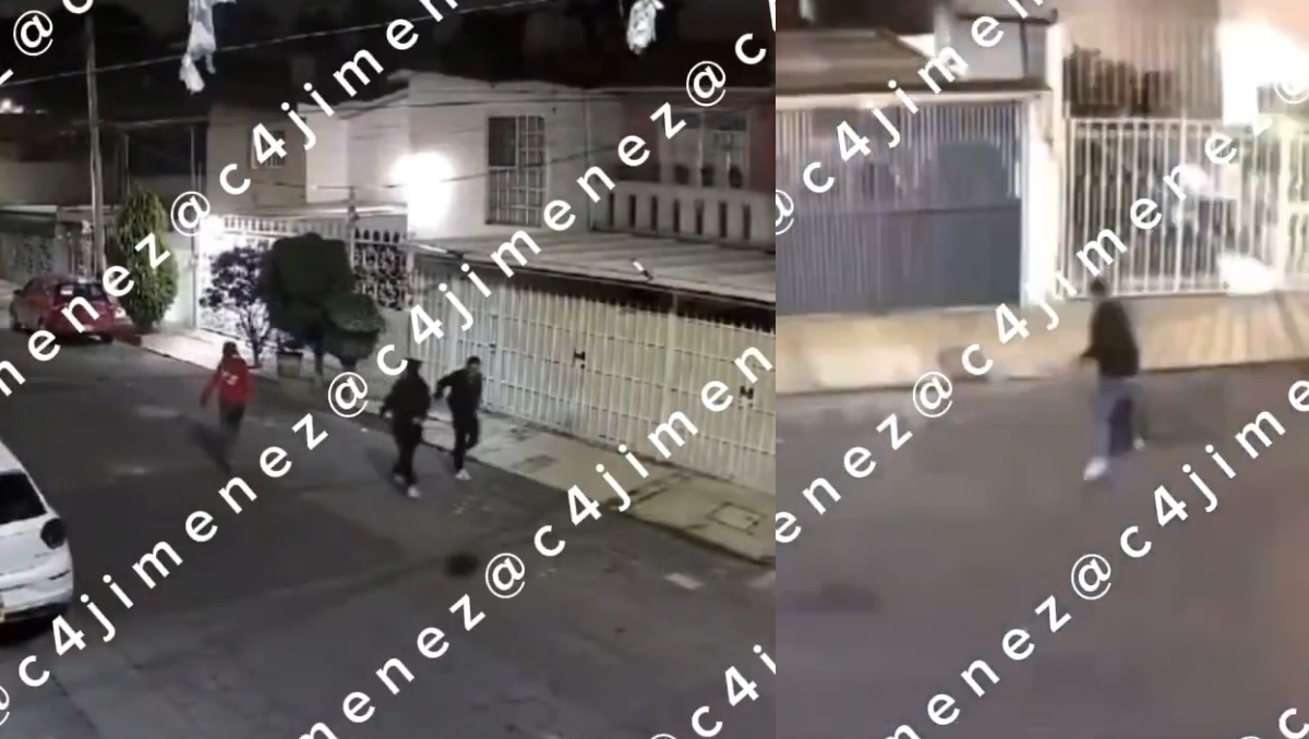 La persecución culminó cuando los delincuentes vieron a una patrulla  de la SSC. | Especial