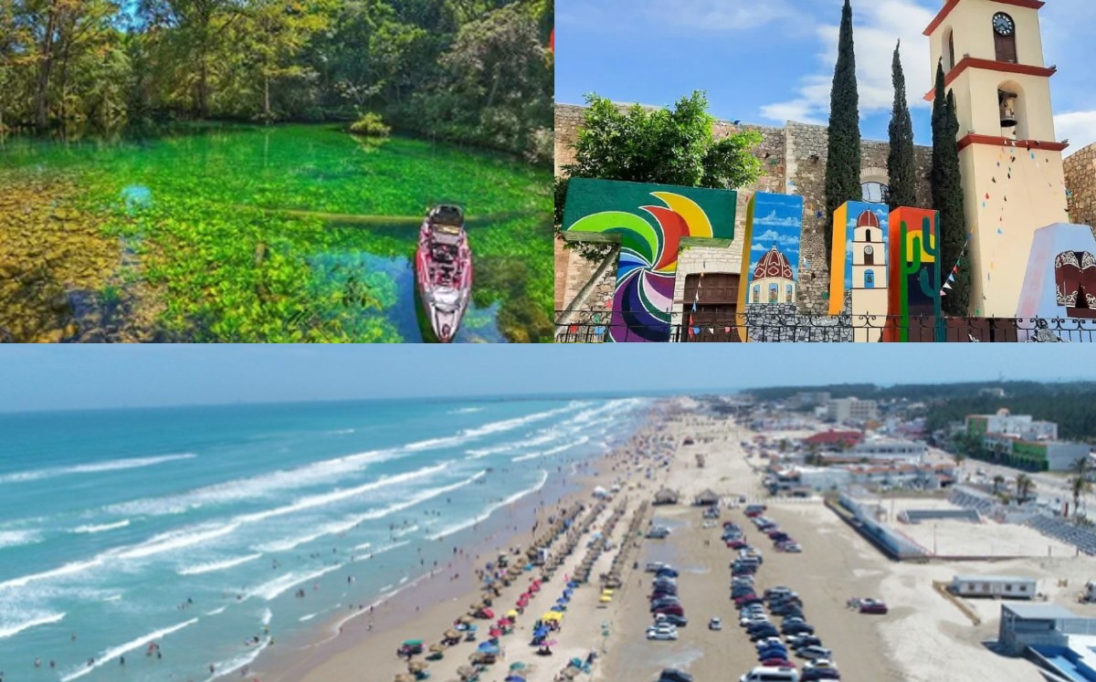 Playa Miramar, Tula Pueblo Mágico y la bocatoma en Gómez Farías