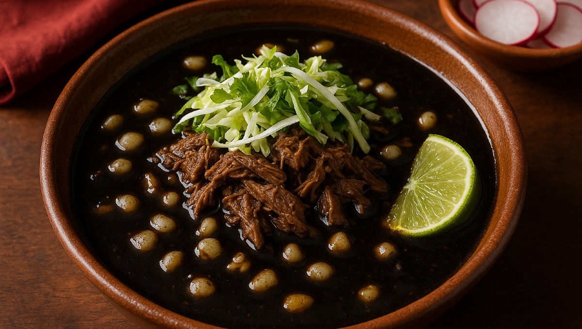 Esta es la receta y origen del pozole negro | IA Discover MILENIO
