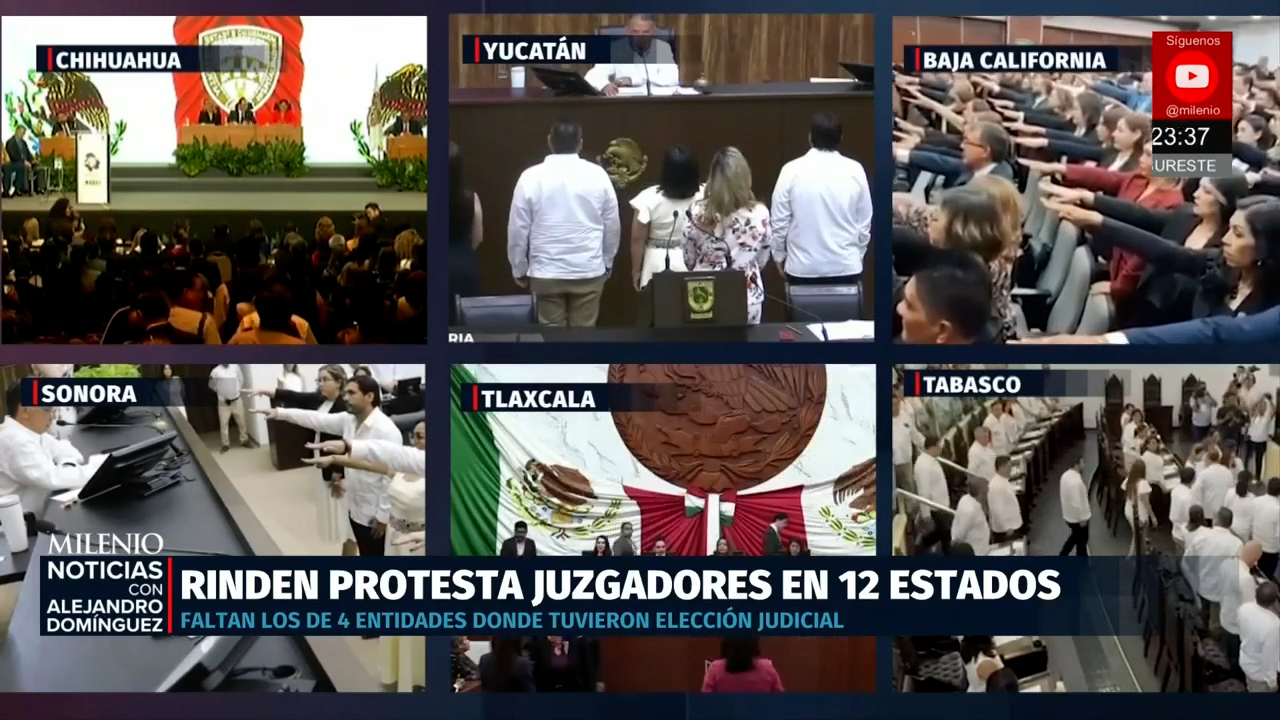 Rinden protesta jueces locales en varias entidades entre ellos la exabogada de 'El Chapo' en Chihuahua