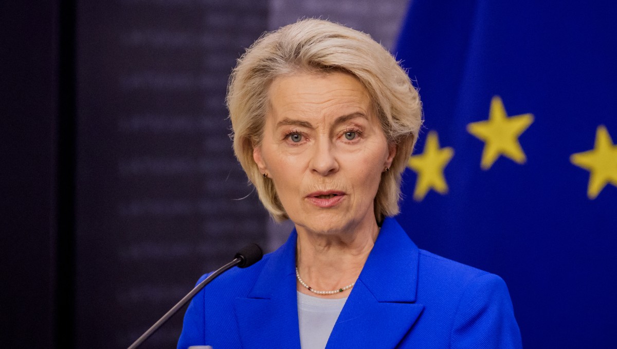 Ursula Von der Leyen, presidenta de la Comisión Europea. | AFP