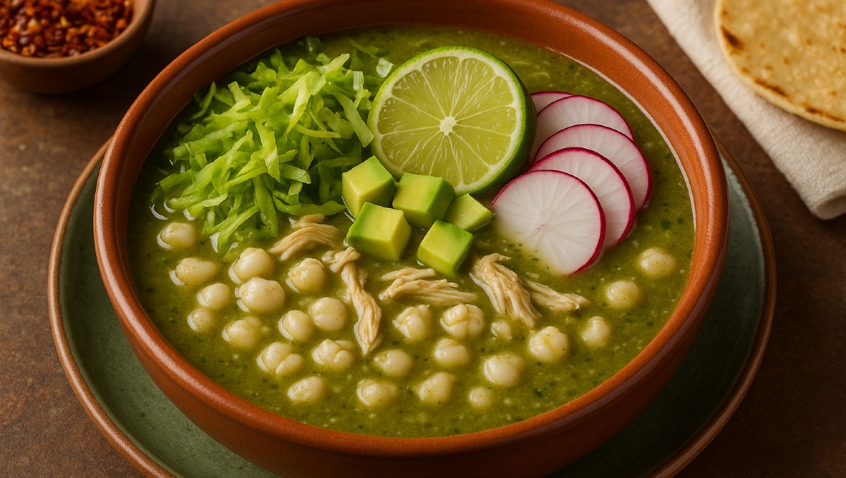 Aprende a preparar pozole verde de manera fácil | IA DISCOVER
