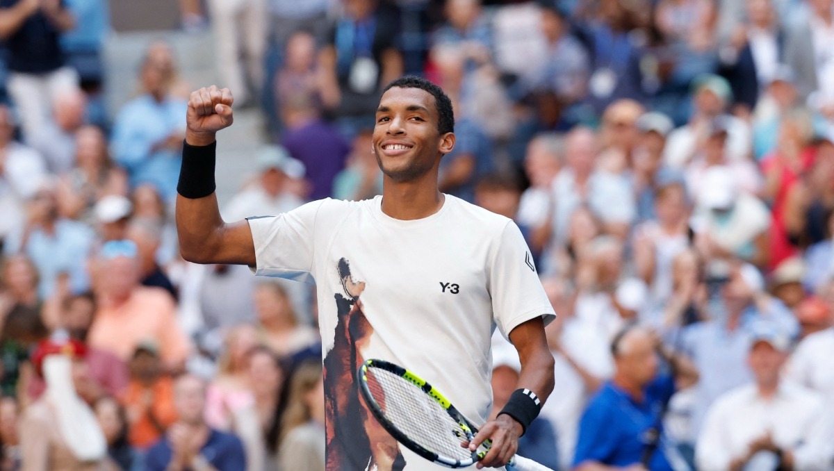 Auger-Aliassime venció a De Miñaur y clasificó a semifinales en el US (Reuters)