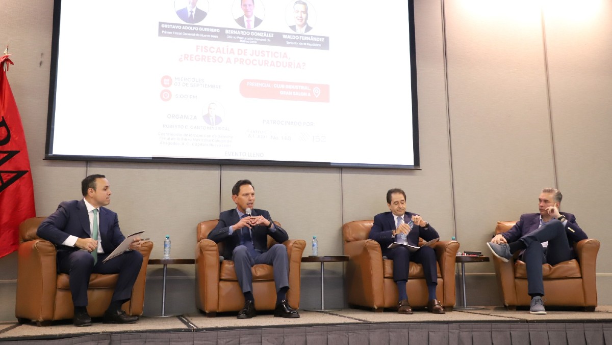 Este miércoles se realizó el Foro Académico organizado por la Barra Mexicana de Abogados Capítulo NL. Foto: Luis Guerra