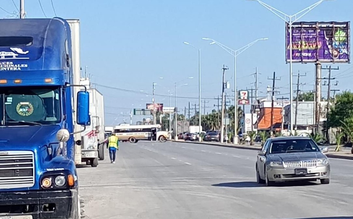 Reportan balacera y bloqueos en Matamoros, Tamaulipas