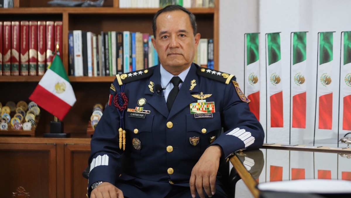 Román Carmona Landa, General de División Piloto Aviador de Estado Mayor. | Foto: Jorge Carballo
