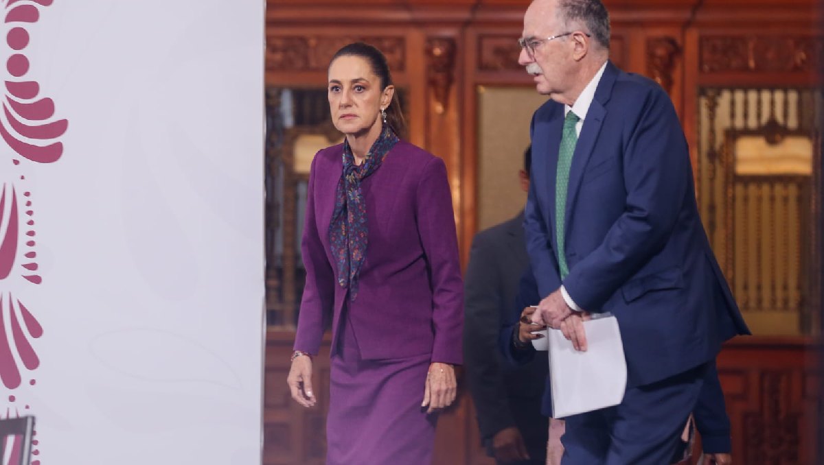 Sheinbaum rechazó la ayuda de EU para combatir el crimen organizado en México. Foto: (Araceli López)
