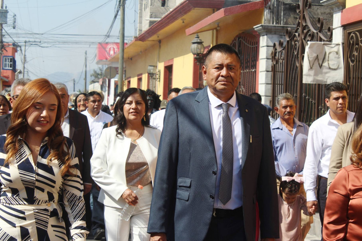 Agustín Toledano Amaro, presidente municipal de Atlatlahucan | Especial