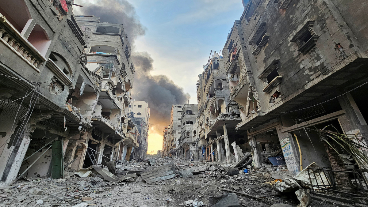 Gran parte de la Ciudad de Gaza quedó devastada en las primeras semanas de la guerra, entre octubre y noviembre de 2023. | Reuters