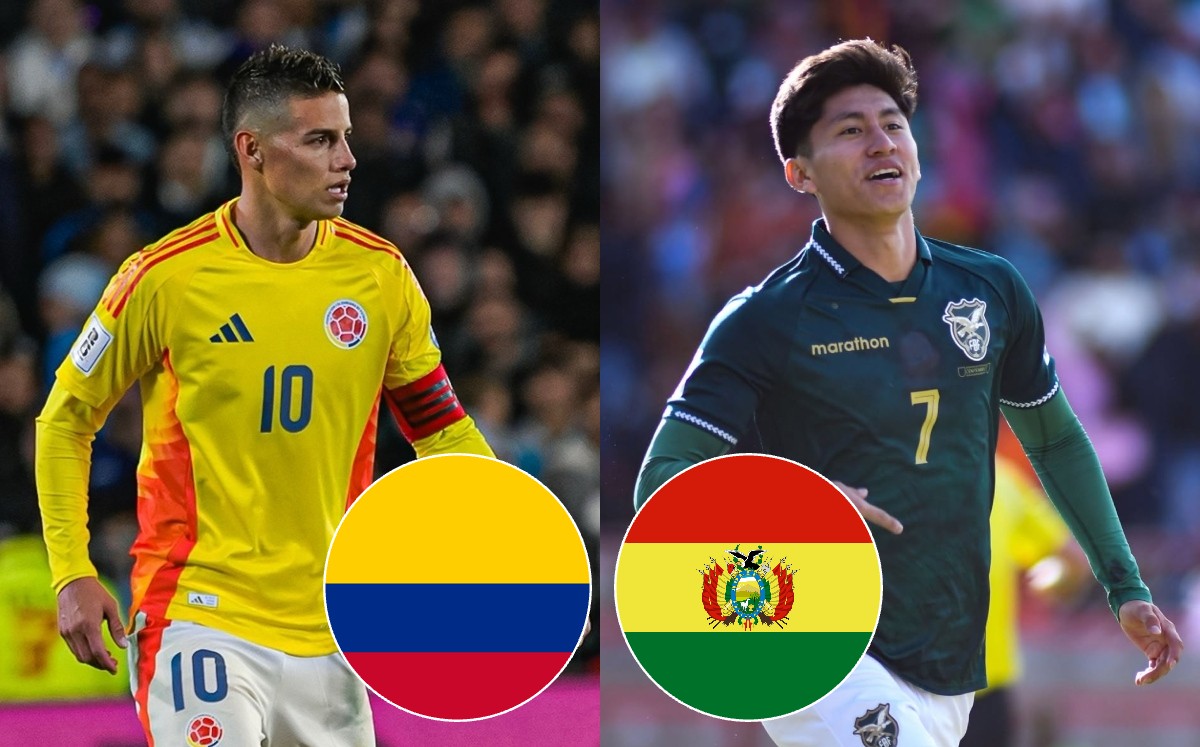 Colombia vs Bolivia. Dónde ver Eliminatorias Conmebol 2025 (Instagram @fcfseleccioncol/@ laverde_fbf)