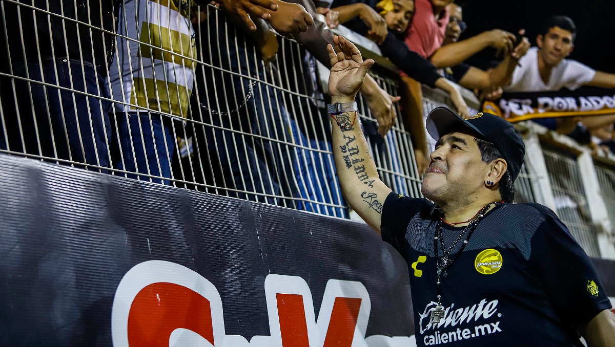 Diego Maradona dirigió a Dorados de Sinaloa por un año (Imago7)