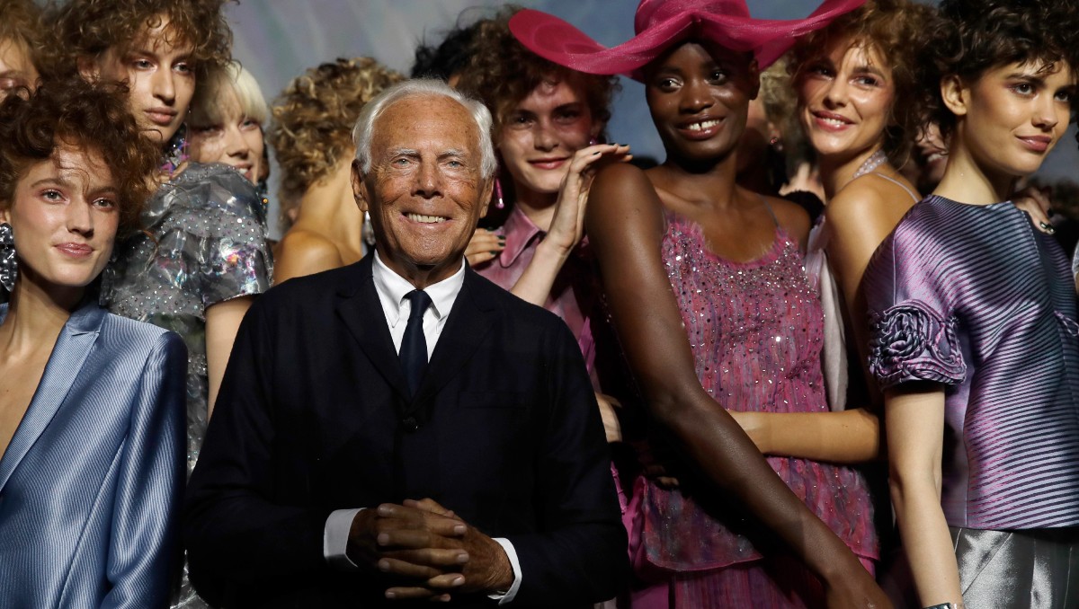 Giorgio Armani murió a los 91 años de edad | AP