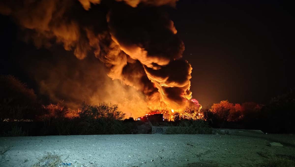 Incendio de tubería de Agua Saludable. l Especial