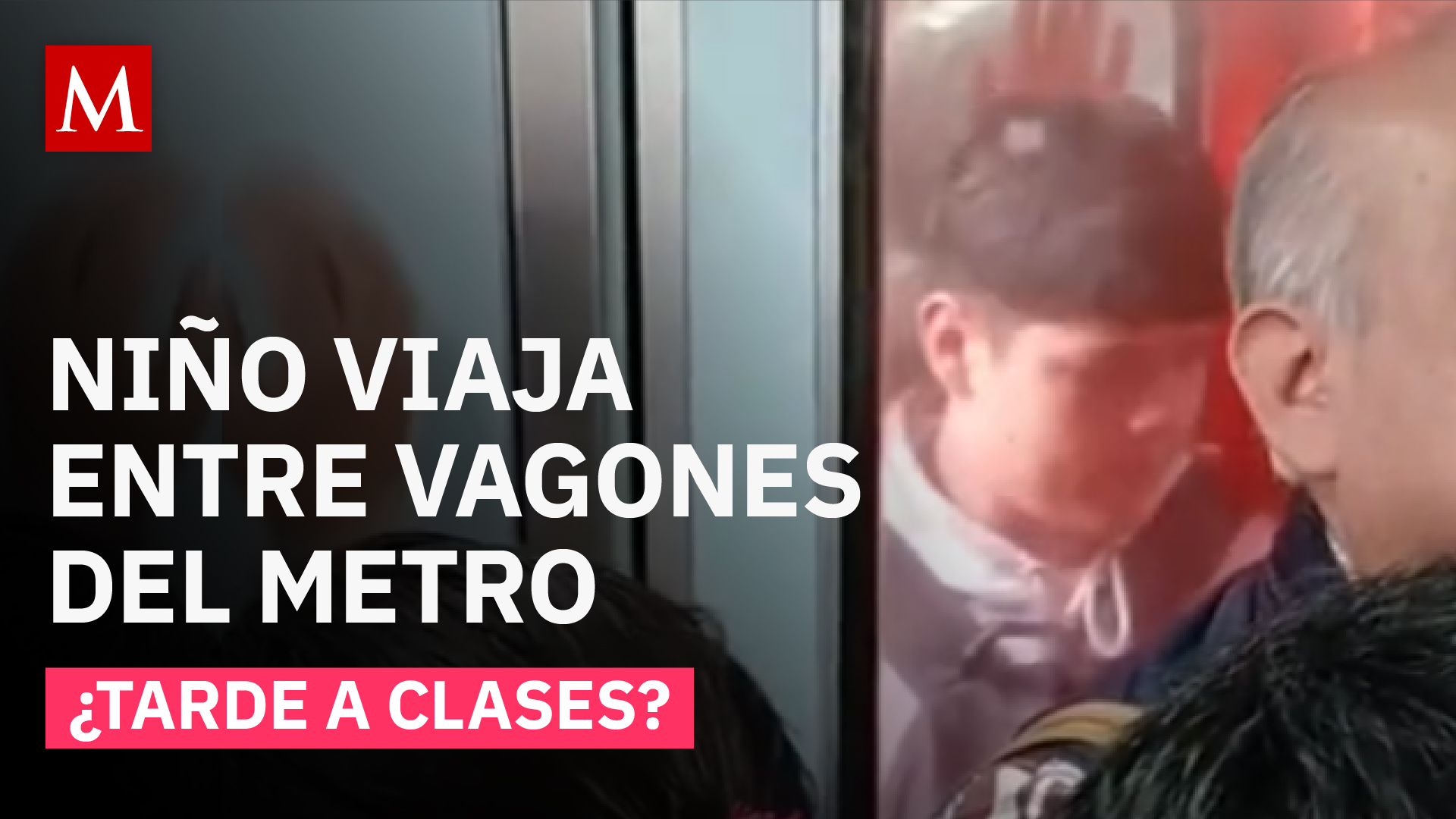 Joven arriesga su vida en Metro CdMx: viaja entre vagones por llegar a tiempo