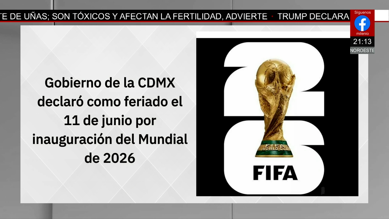 La CdMx declara día feriado por la inauguración del Mundial 2026