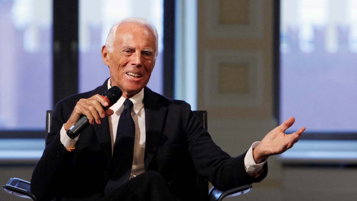 Mundo del deporte lamenta el fallecimiento de Giorgio Armani, figura de la moda (Reuters)