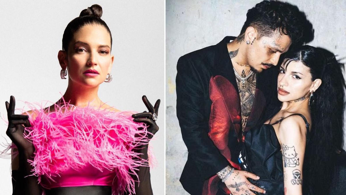 Natalia Jiménez juzga a Christian Nodal por no dejar viajar a su hija. | Archivo y Natalia Jiménez