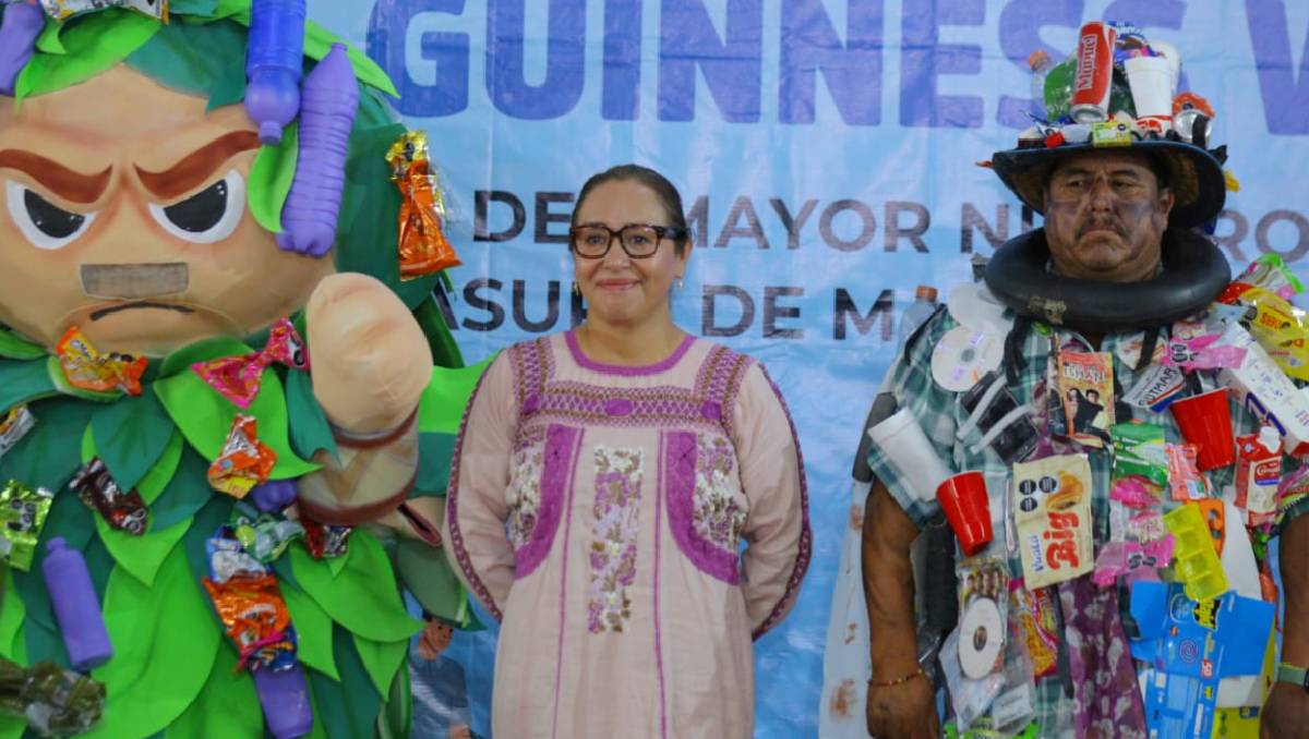 El Récord Guinness ayudará a concientizar a la población para no tirar basura en la vía pública