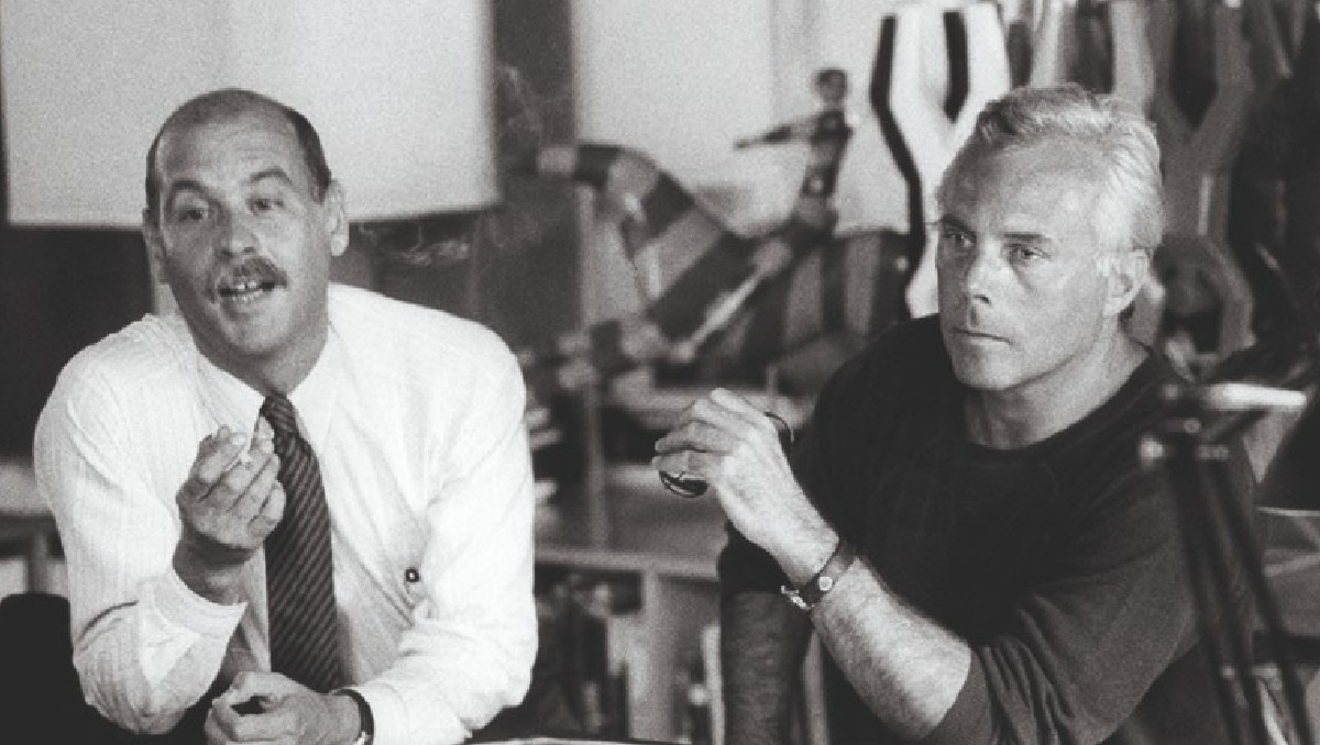 Sergio Galeotti y Giorgio Armani fundaron la histórica marca de moda | Especial