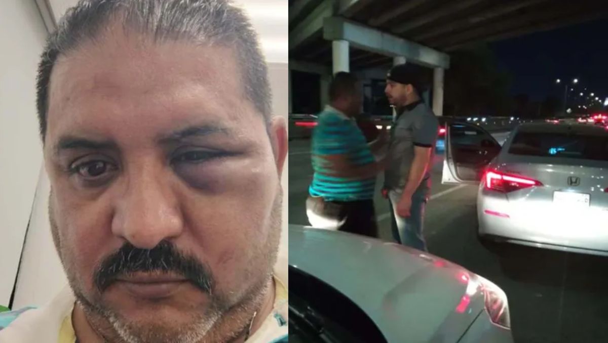 El supuesto agresor vestía una playera de color gris, un pantalón de mezclilla y una gorra. | Foto: Cortesía