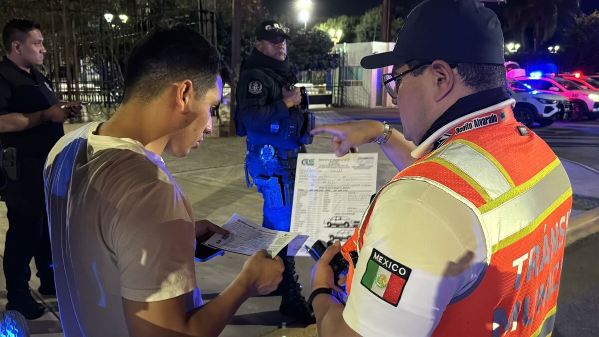 El alcoholímetro “mixto” en Torreón se realizó entre las 9 de la noche y las 3 de la mañana. | Ivan Sánchez