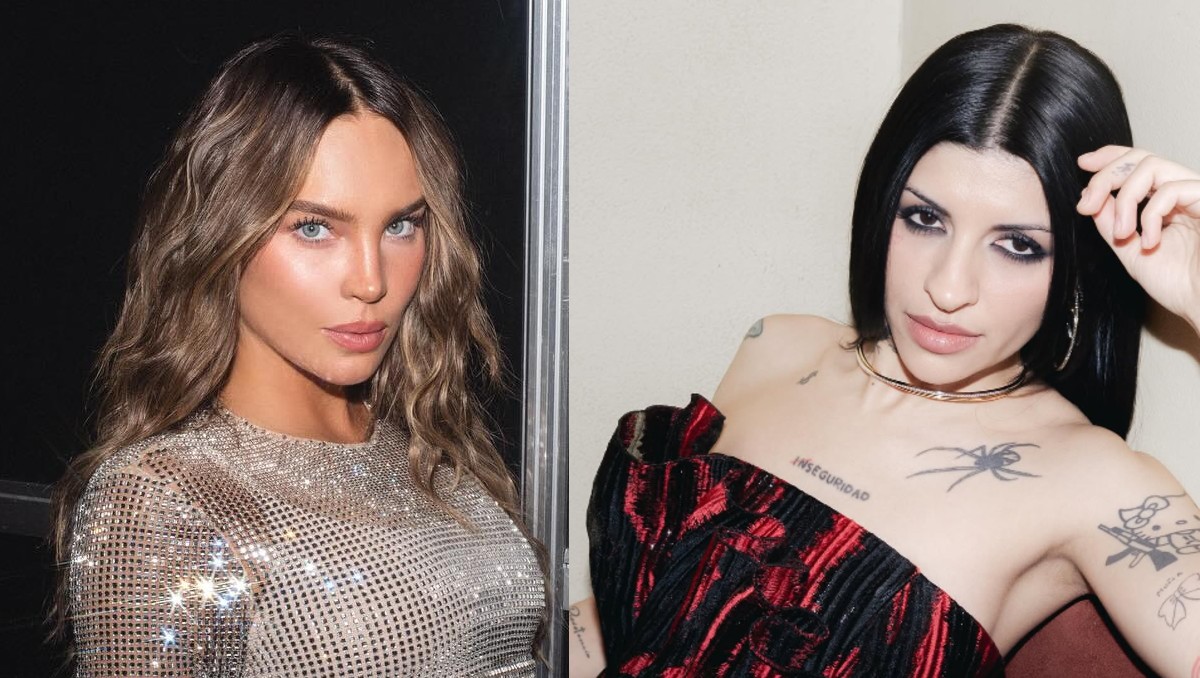 Belinda y Cazzu, cantante populares en México. | Diseño Milenio