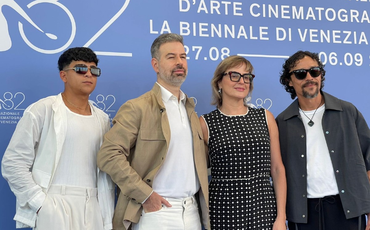 "En el camino" es protagonizada por Víctor Prieto, un actor natural y Oswaldo Sánchez, actor de profesión. Foto: Especial