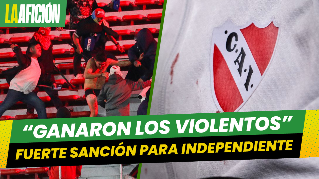 Conmebol aplica severas sanciones a Independiente y U de Chile tras disturbios