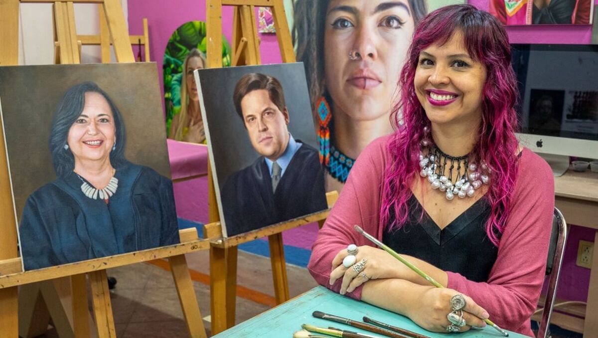 Diana Carolina López, artista de la Colección Milenio Arte. | Especial.