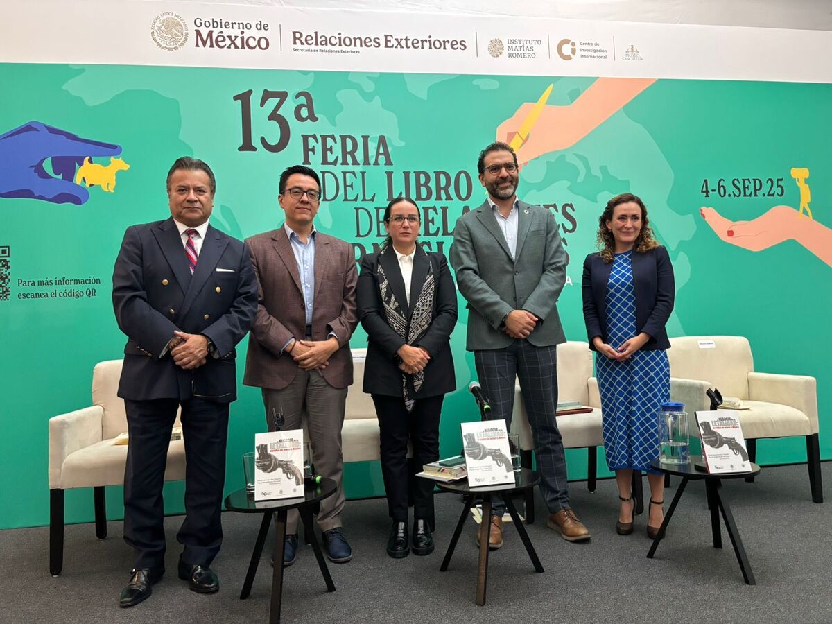 Presentación del libro "El negocio de la letalidad: el tráfico de armas a México". | Especial