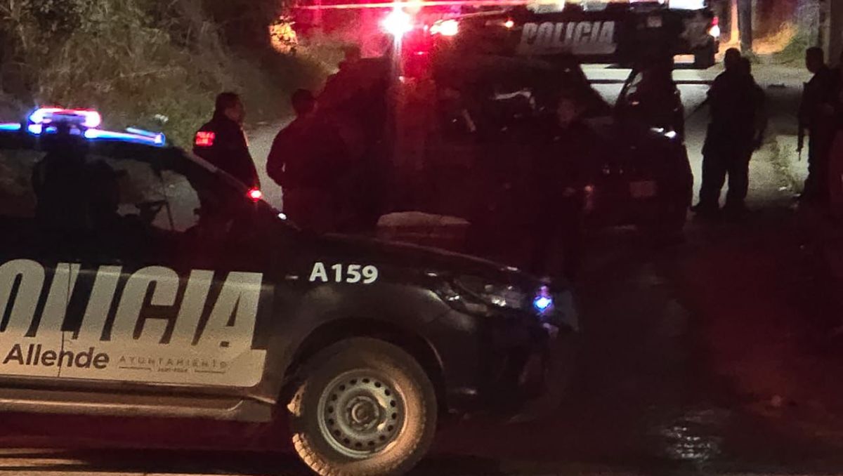 La zona fue asegurada por policías de Allende. Susana Paredes