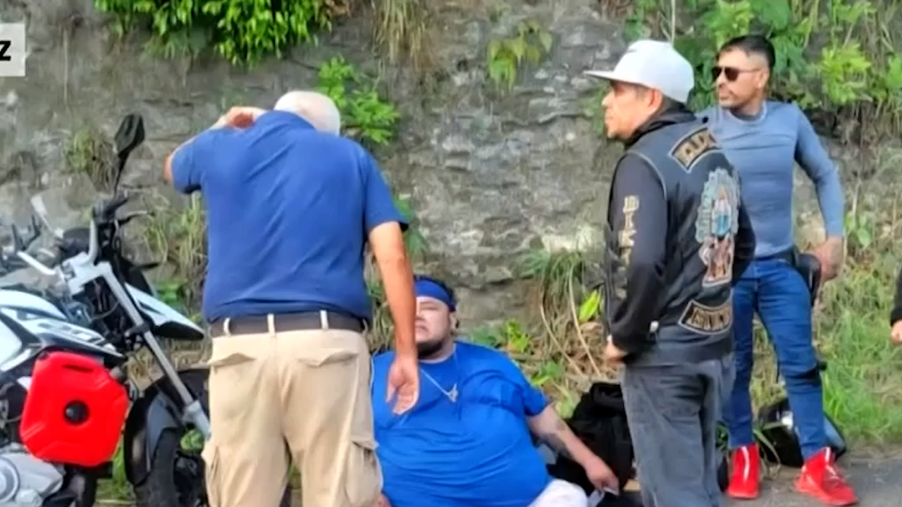 Accidente masivo de motociclistas en Veracruz: hay 10 lesionados