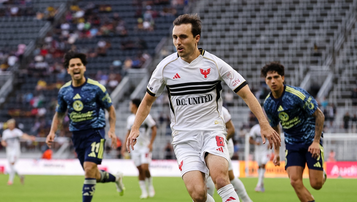 América cae en su amistoso ante DC United a una semana del clásico (AFP)