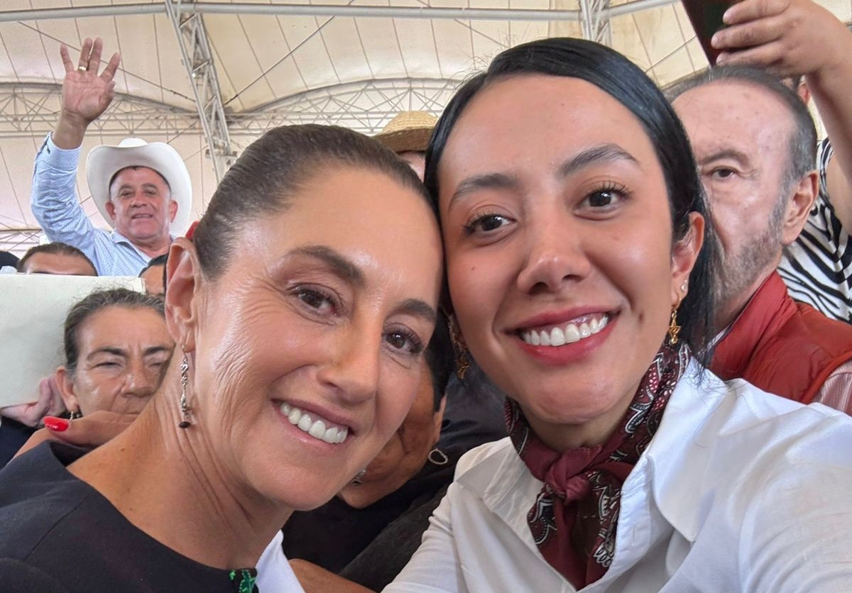 Betzabé Martínez destaca compromiso de Sheinbaum con Gómez Palacio. (Cortesía)