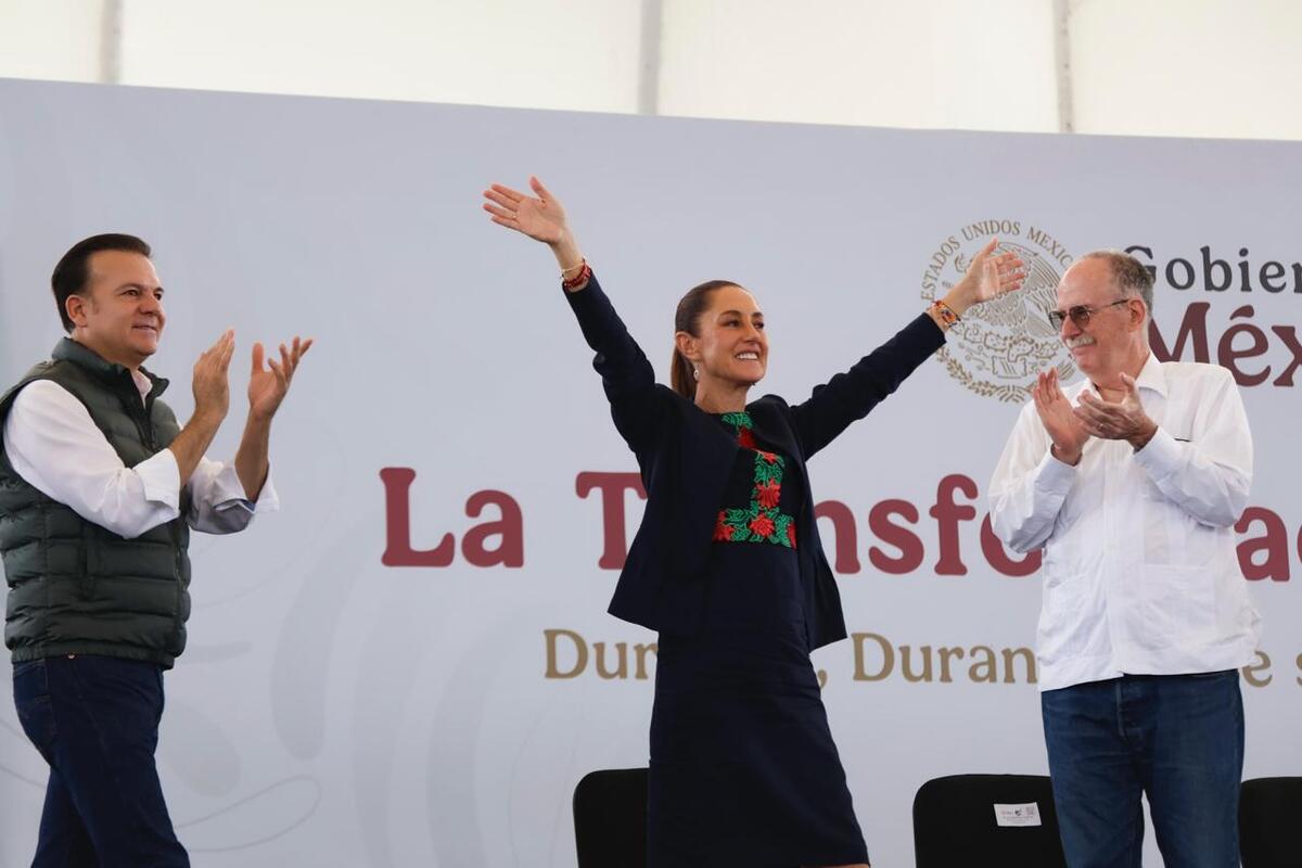 Claudia Sheinbaum anuncia inversión en Durango. | Especial