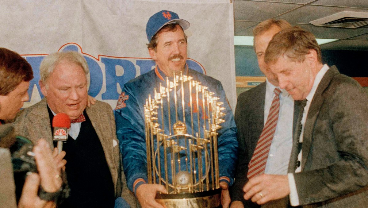 Davey Johnson ganó una Serie Mundial como entrenador de los New York Mets (AP)