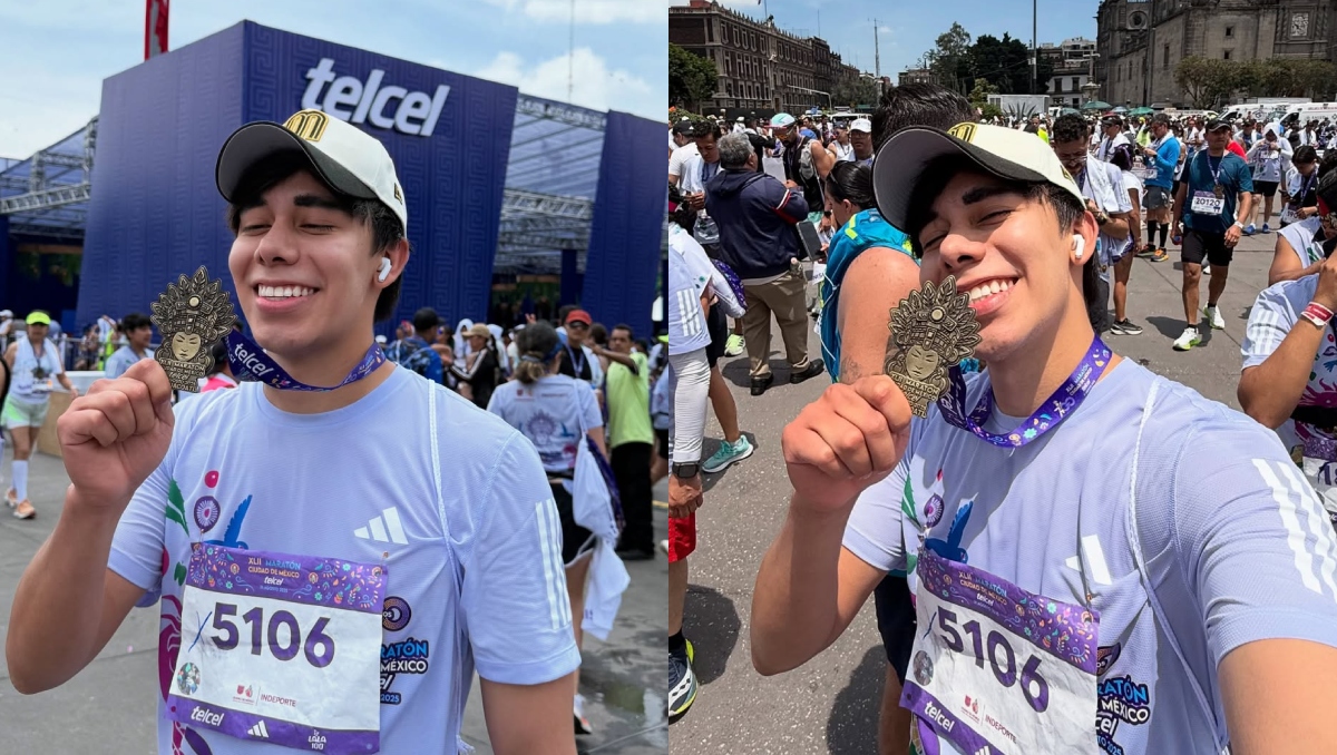Influencer Sonrixs responde a acusaciones de trampa en el Maratón de la CdMx 202 (Instagram @sonrixs1)
