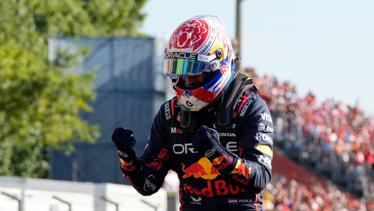 Max Verstappen firma la pole para el Gran Premio de Italia (AP)