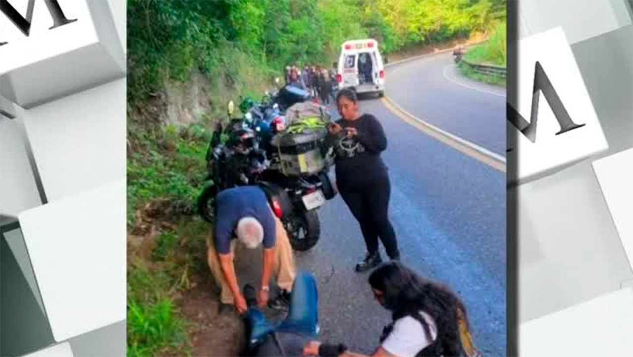 10 motociclistas accidentados en carretera federal 180; se dirigían al Motofest 2025