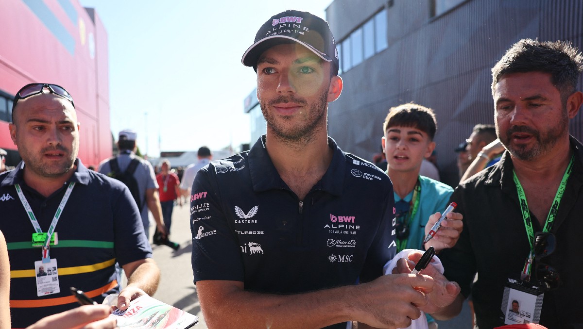 Pierre Gasly extiende su contrato con Alphine (Reuters)