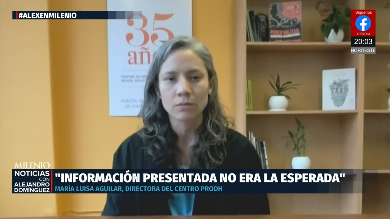 Quinta reunión de familiares de Ayotzinapa con Claudia Sheinbaum: María Luisa Aguilar
