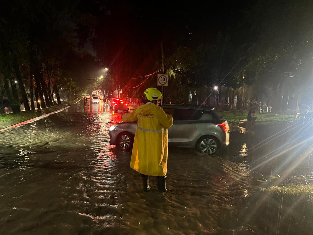 Afectaciones por lluvia en Zapopan. ( Cortesía)