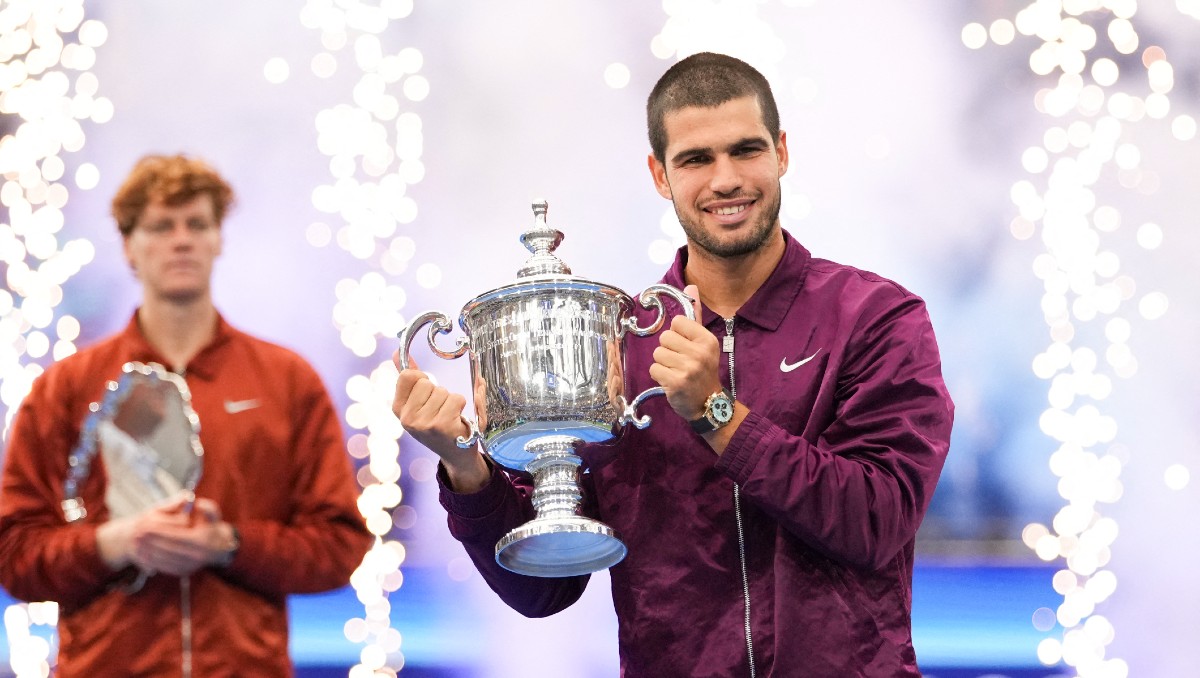 Carlos Alcaraz desbanca a Jannik Sinner para conquistar el US Open 2025 y el número 1 del mundo (Reuters)